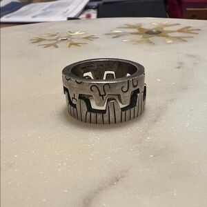 Geometric Silver Women's Ring